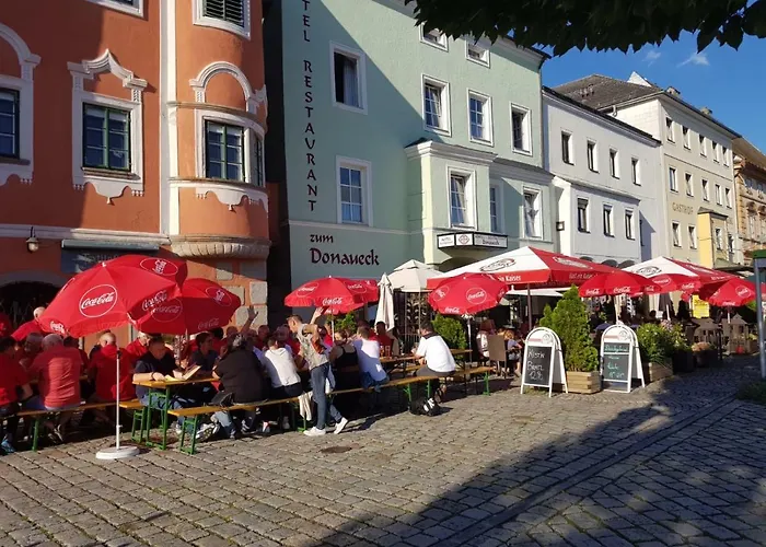 Hotel-restaurant Zum Donaueck ホテル *